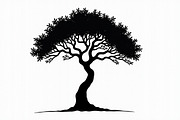 20 Nature Tree SVG Collection, an Illustration by Artivon (Thumbnail 12 of 21)