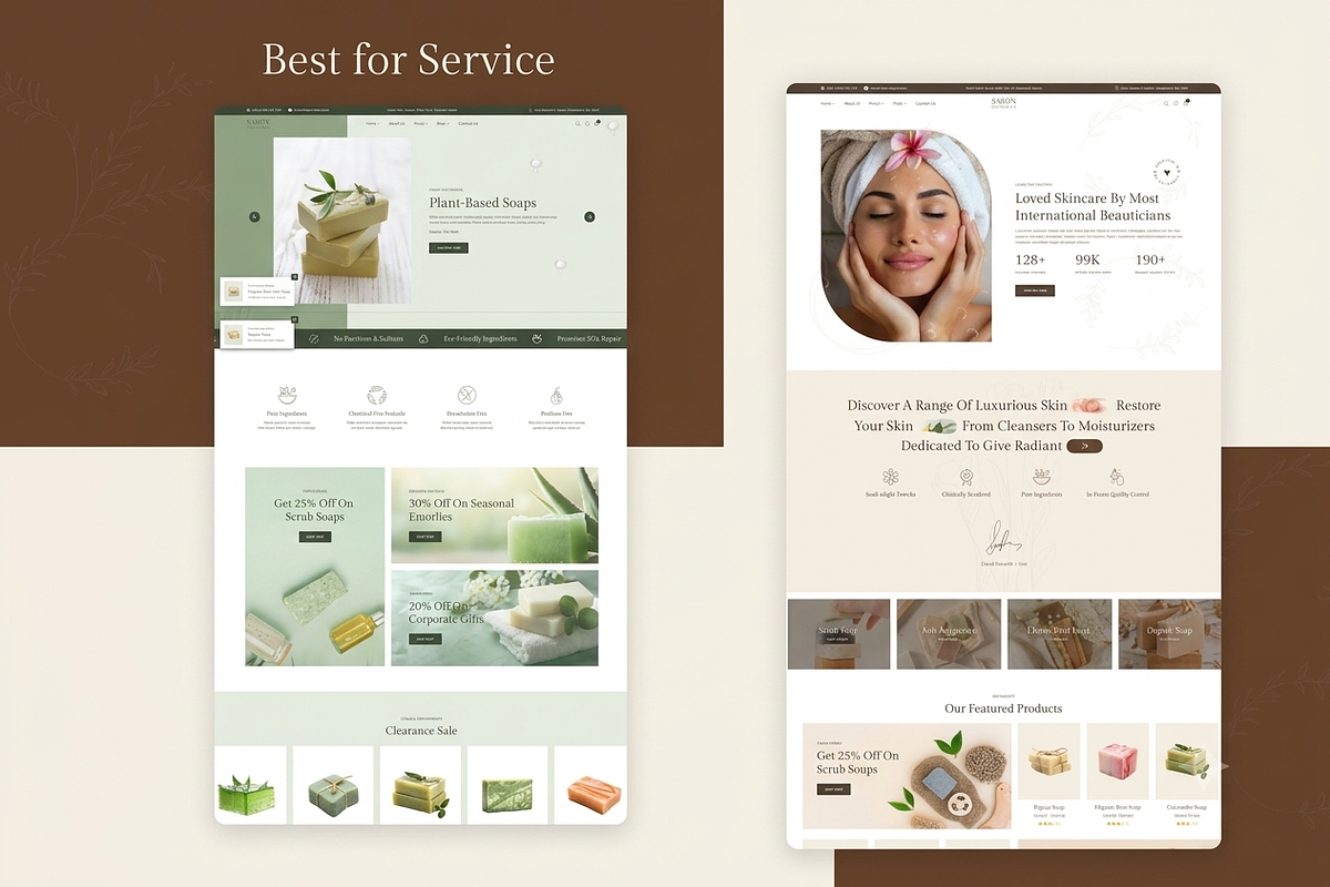 Jabon - Organic Soap WordPress Theme, a WordPress Template by ThemesRain (Photo 2 of 3)