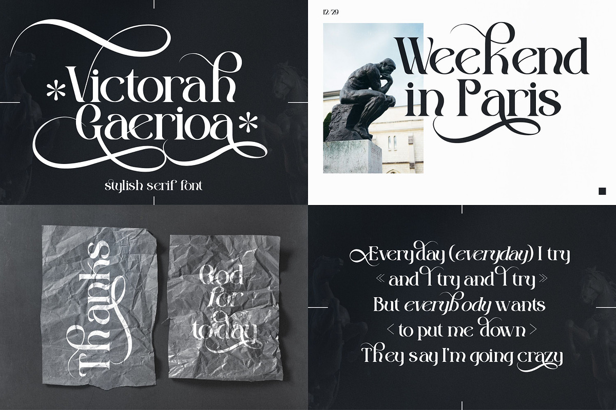 SALE! Mega Bundle 100+ Modern Font!, a Serif Font by Storytype Studio (Photo 99 of 111)