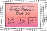 Dashed & Dotted BuJo Brushes, a Brush Add-On by Nicole Dawn Design (Thumbnail 1 of 4)