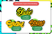Outline ROUND Brush Set, a Brush Add-On by Magnatype (Thumbnail 6 of 8)