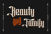 Zenada Blackletter, a Blackletter Font by IHDSTD (Thumbnail 7 of 9)