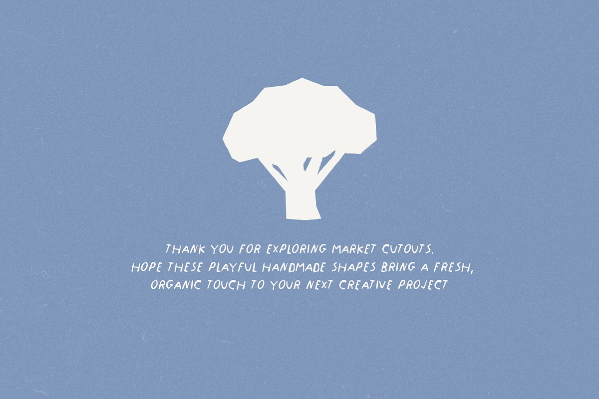 Market Cutouts: 130 Textured Shapes, a Food Illustration by Veyla (Photo 15 of 15)