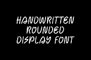 Rounde - Handwritten Rounded Font, a Handwritten Font by Typeparties (Thumbnail 2 of 9)