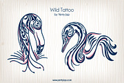 Wild Animal Tattoo, an Animal Illustration by YENTY JAP CO (Thumbnail 1 of 4)