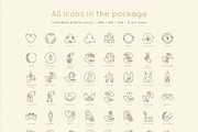 Sustainable Packaging Icons, an Outline Icon by Laymik creative (Thumbnail 8 of 8)