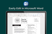 Resume / CV Template, a Resume Template by Logo Lab (Thumbnail 5 of 5)