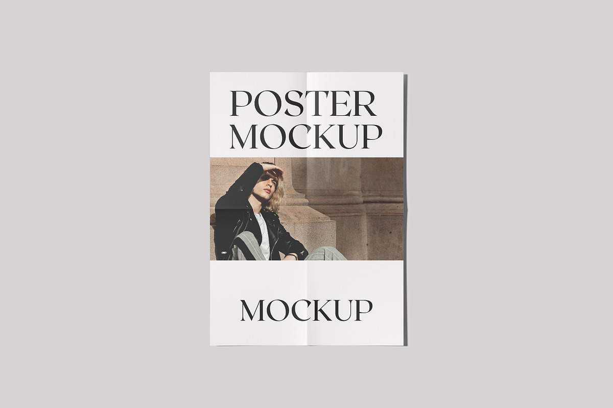 A4 Poster Mockup, a Poster Template by safrizalstudio (Photo 2 of 7)