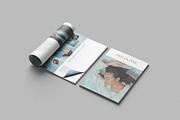Magazine Mockup, a Books & Magazine Mockup by UFR_GRAPHIC (Thumbnail 1 of 4)