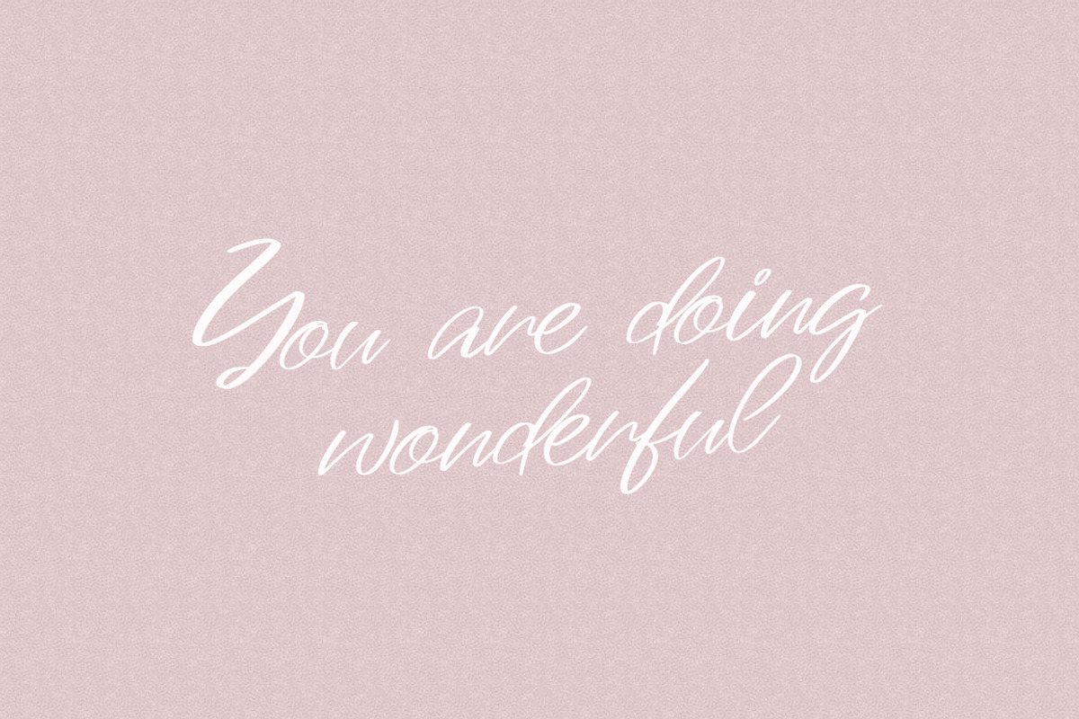 Euphoria, a Script Font by Katie Holland (Photo 3 of 7)