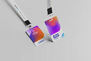ID Card Mockup, a Product Mockup by PixelPiknik (Thumbnail 2 of 8)