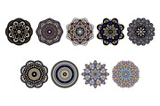 Mandalas big bundle design elements, a Pattern Graphic by Tierre3012 (Thumbnail 10 of 21)