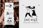 Lové Wine: Fun Drink People, a Food Illustration by Veyla (Thumbnail 4 of 17)