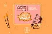 CompoBooster Procreate Retro Brushes, a Brushes & More by Nubikini Studio & Co. (Thumbnail 7 of 7)
