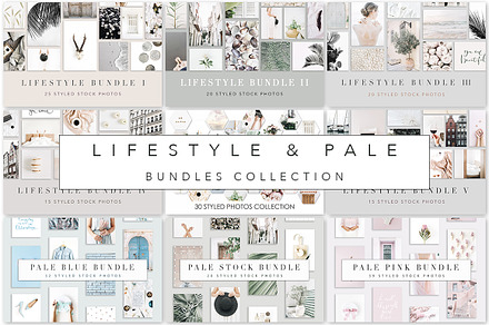 Lifestyle & Pale Bundles Collection, a Photo by Floral Deco