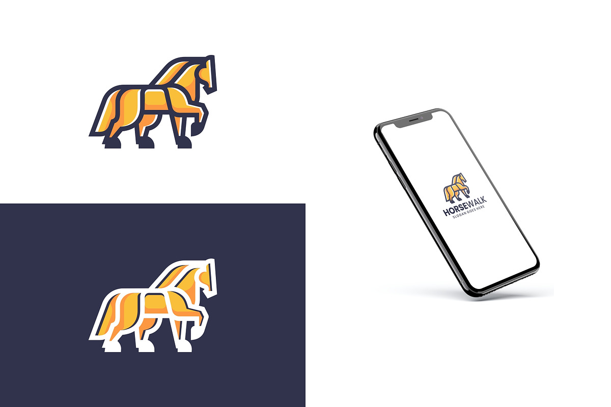 Mascot Horse Logo Design, a Branding & Logo Template by Artnivora.Std (Photo 2 of 4)