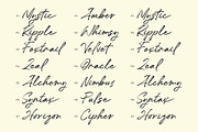 The Hantwels Signature Handwritten, a Script Font by Letterena Studios Script (Thumbnail 6 of 10)