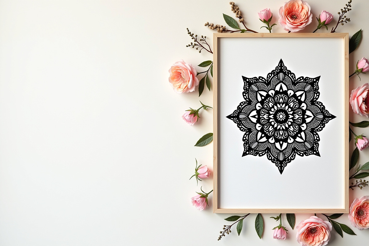 Ornamental Floral Lotus Vector, an Object Graphic by hafijul (Photo 10 of 15)