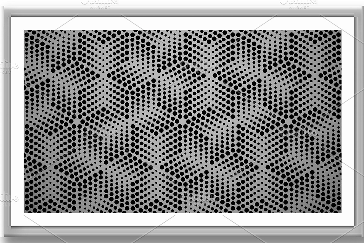 The geometric pattern with points, a Pattern Graphic by RODINA (Photo 2 of 3)