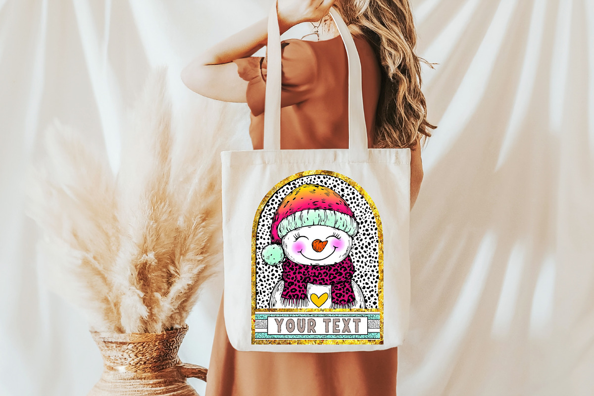 Snowman Coquette glitter Snowman png, an Illustration by Libby Wishes (Photo 2 of 6)