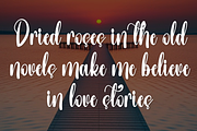 Quiet, a Handwritten Font by InermediaSTUDIO (Thumbnail 6 of 8)