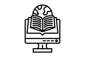 Geography Line Icon