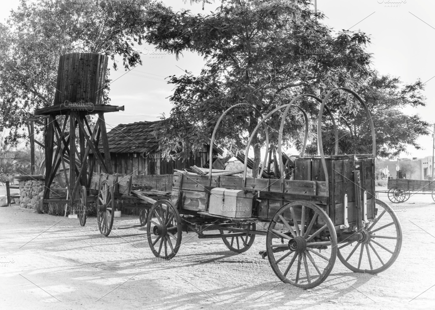 Wagon Stock Photo Containing Wagon And Wildwest