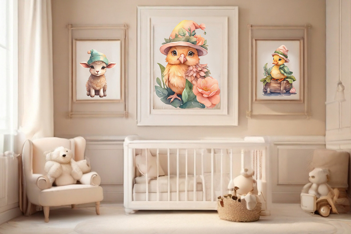 Magic farm babies png clipart, baby, an Object Graphic by Mrs.Swan_Design (Photo 4 of 8)