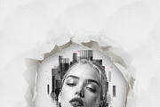 Turn Paper Cut Photo Effect, an Action Add-On by Photoshop Action (Thumbnail 8 of 18)