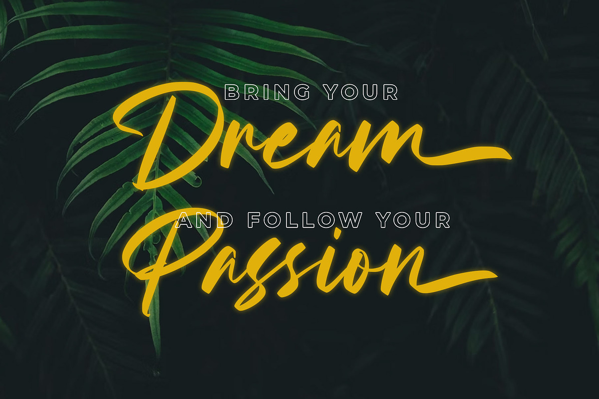 Casanty Signature Brush Font, a Handwritten Font by RantautypeStudio (Photo 12 of 17)