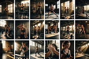 Women Gym Workout Images, a Sports & Recreation Photo by Selenique Studio (Thumbnail 6 of 13)