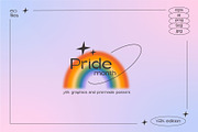 Pride Month Y2K Retro Collection, a Decorative Illustration by millering (Thumbnail 1 of 14)