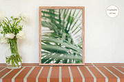Wood Frame Mockup with Flowers, a Print Template by LOPEstudio (Thumbnail 3 of 6)
