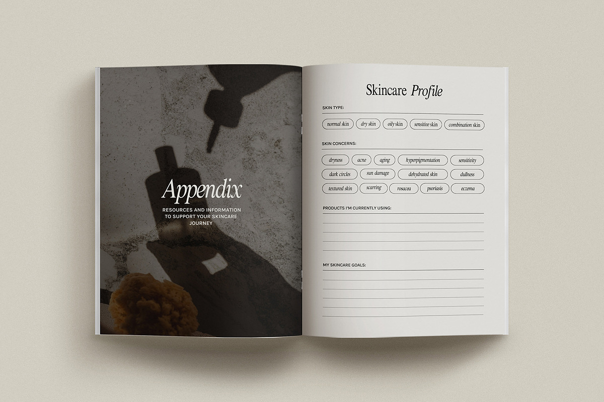 Skincare Coach Ebook Template, a Magazine Template by Willoe Studio (Photo 10 of 11)