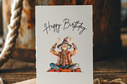 QUIRKY HIPPIE GRANDPARENTS CLIPART, a Person Illustration by Daring Digies (Thumbnail 13 of 14)