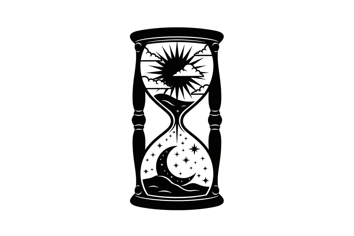 Celestial Sun Moon Hourglass Bundle, an Illustration by Gaye Art (Photo 20 of 31)