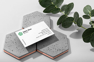 Soccer Business Card Template