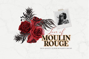 Watercolor - Love Of MOULIN ROUGE