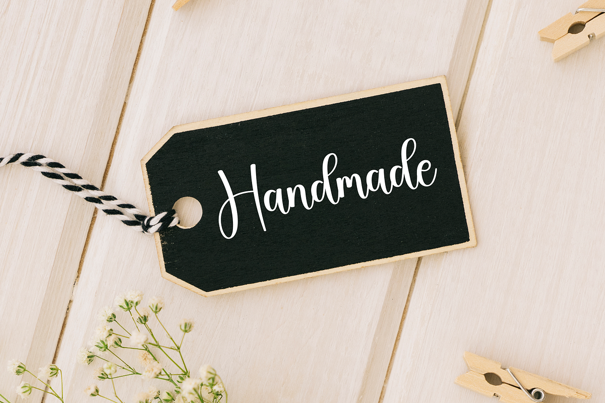 Birthday | Script Font, a Handwritten Font by Scratchones (Photo 5 of 8)