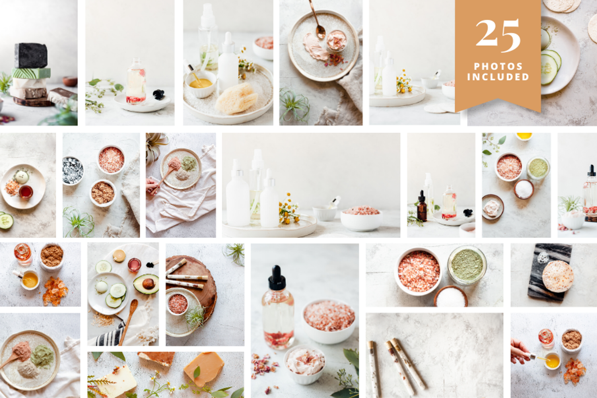 NATURAL BEAUTY stock image bundle, a Beauty & Fashion Photo by Brand Spanking You (Photo 2 of 6)