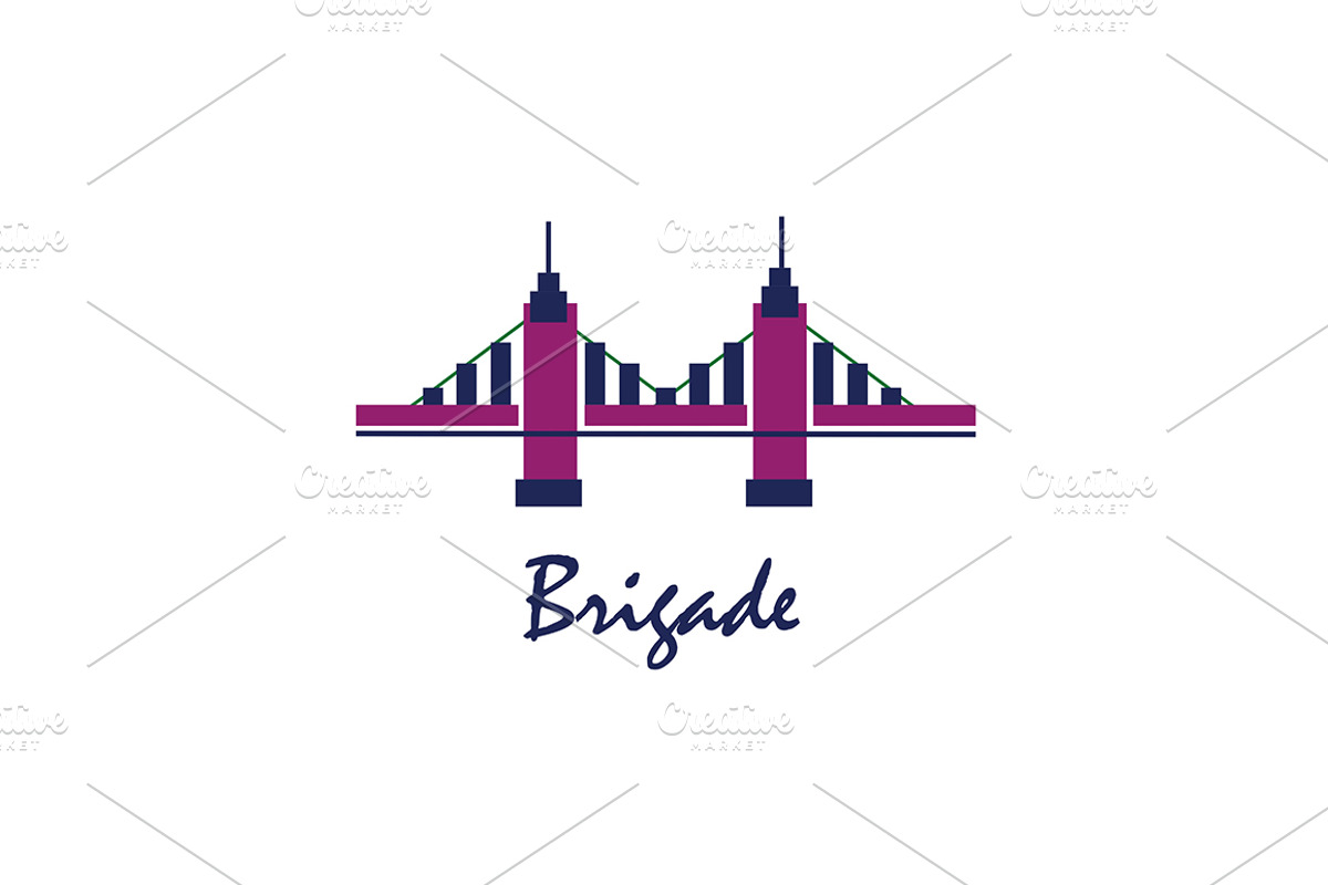 20 Logo Bridge Templates Bundle, a Branding & Logo Template by Friendesigns (Photo 17 of 21)
