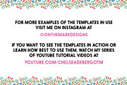 Folksy Wreaths & Bouquets Templates, an Illustration by On the Mark Designs (Thumbnail 16 of 16)