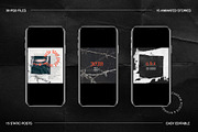 Grunge Instagram Templates Ps, Canva, a Social Media Template by Marie T (Thumbnail 12 of 18)