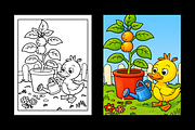 Spring Goose Adventures, an Animal Illustration by Design Station (Thumbnail 6 of 8)