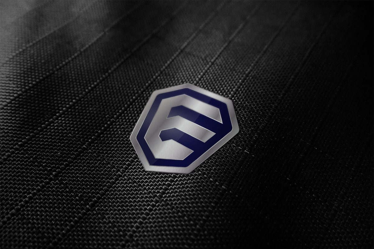 E logo shield strong logo, a Branding & Logo Template by Piro Concept (Photo 4 of 5)