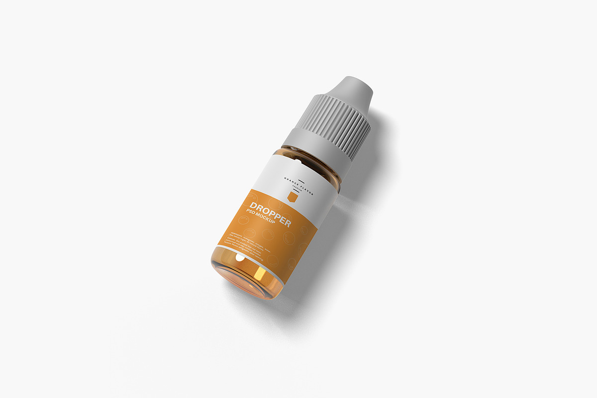 Dropper Bottle Mockup, a Cups & Container Mockup by zuhraabdullah (Photo 12 of 12)