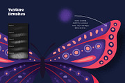 Butterfly Creator for Procreate, a Brush Add-On by Pencil Twist (Thumbnail 6 of 10)