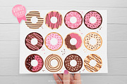 Donut Shop Clipart, Sweets, Candy, an Illustration by MyClipArtStore (Thumbnail 3 of 5)
