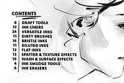 Lane's Dirty Ink Brush Pack, a Brush Add-On by Lane Draws (Thumbnail 8 of 8)