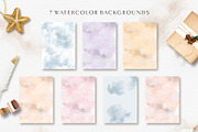 Snow stories - watercolor collection, an Animal Illustration by long summer (Thumbnail 13 of 17)